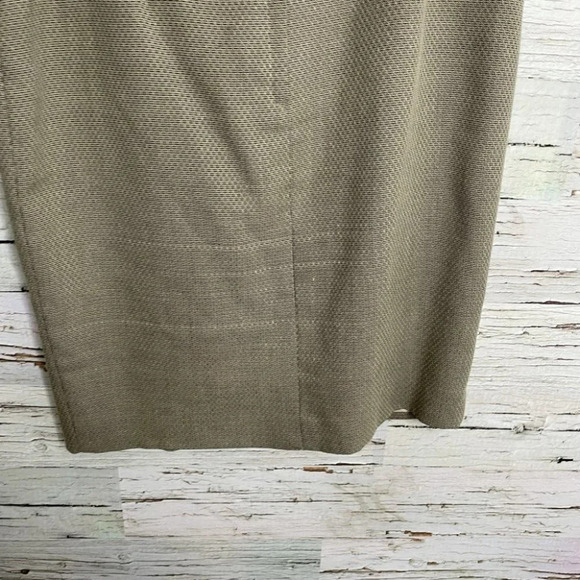 Vintage savannah button up belt cream skirt 9 - Picture 9 of 11